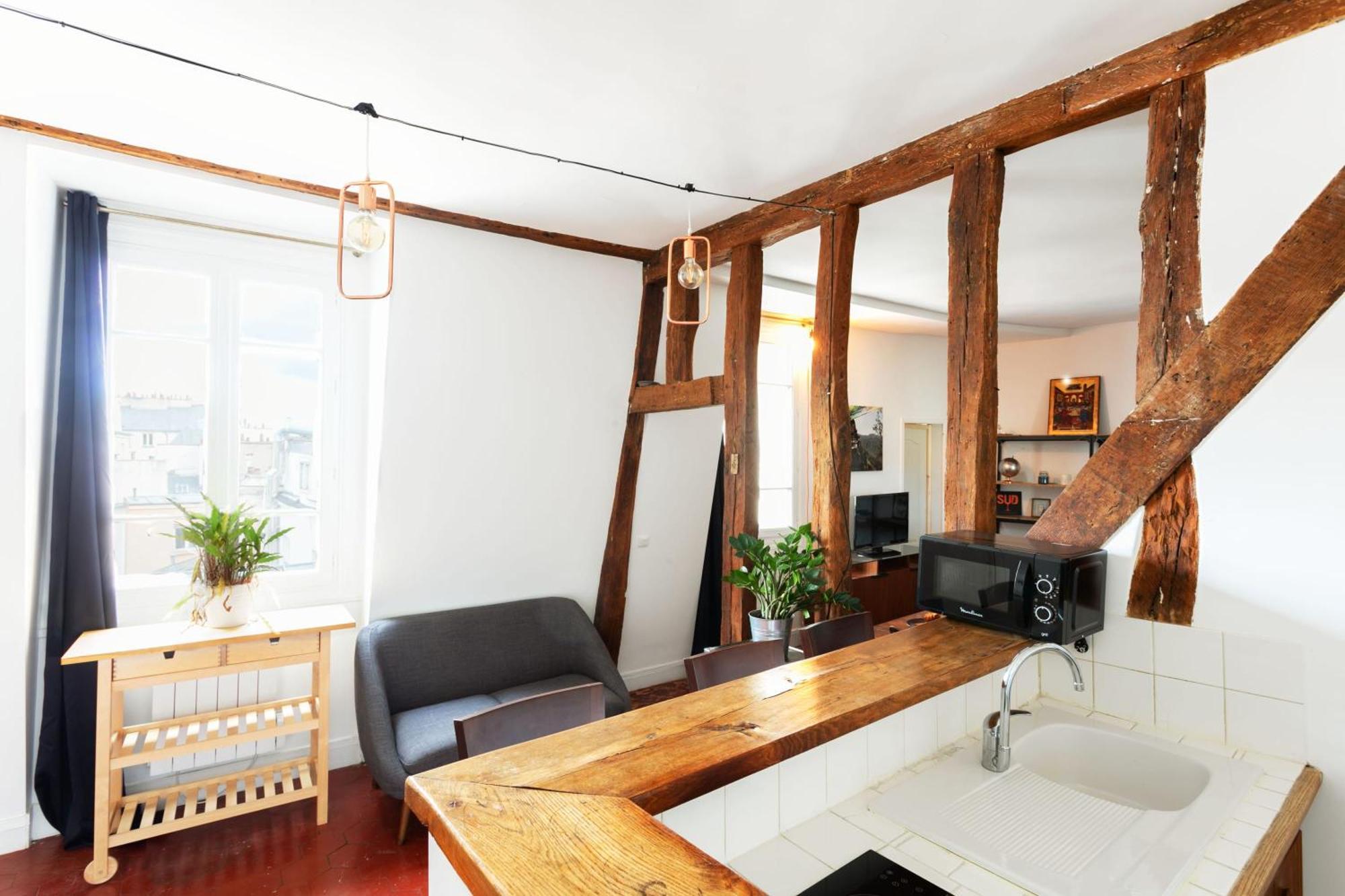 Central Paris 1Br Cozy Apartman Kültér fotó