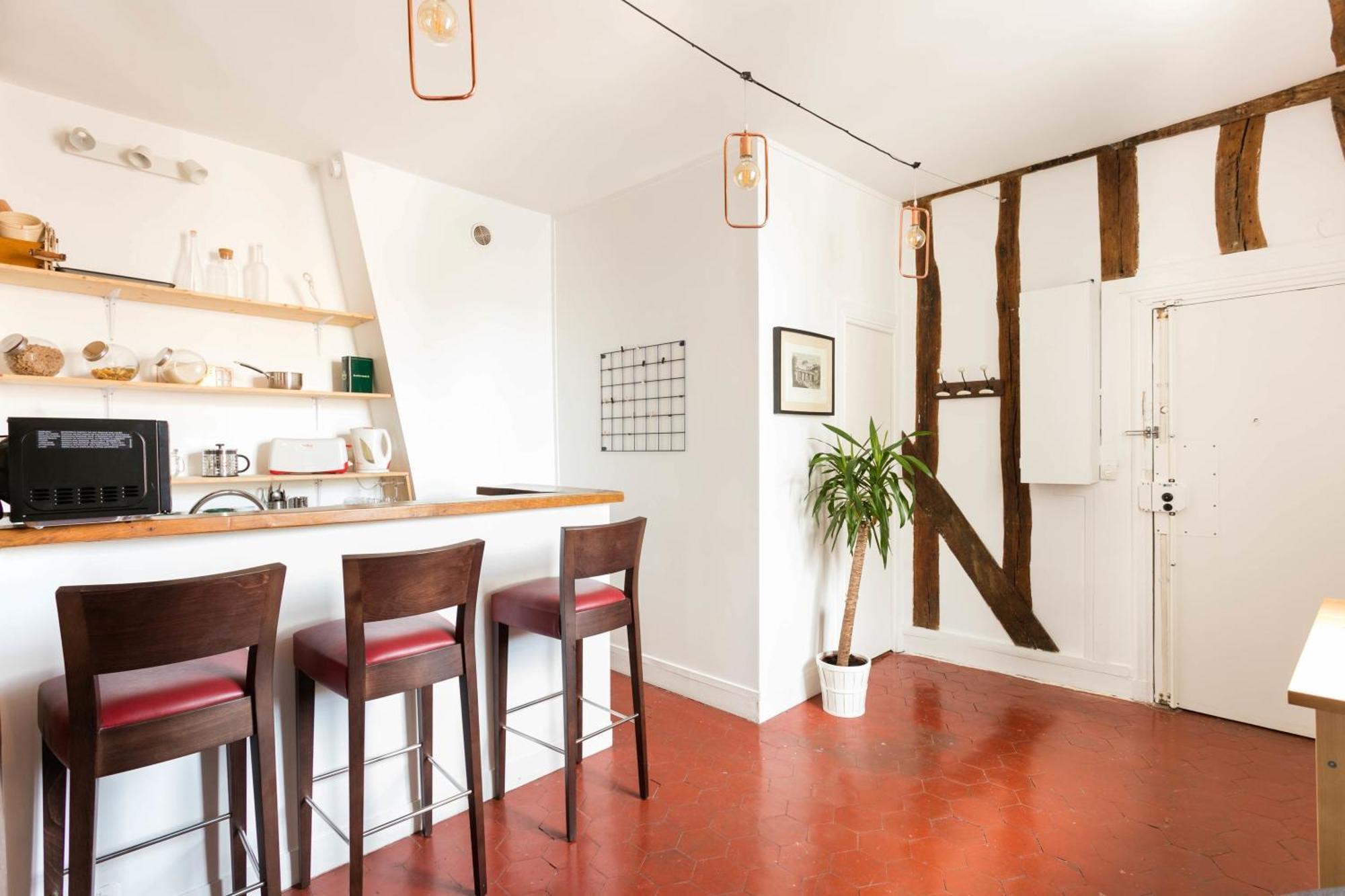 Central Paris 1Br Cozy Apartman Kültér fotó