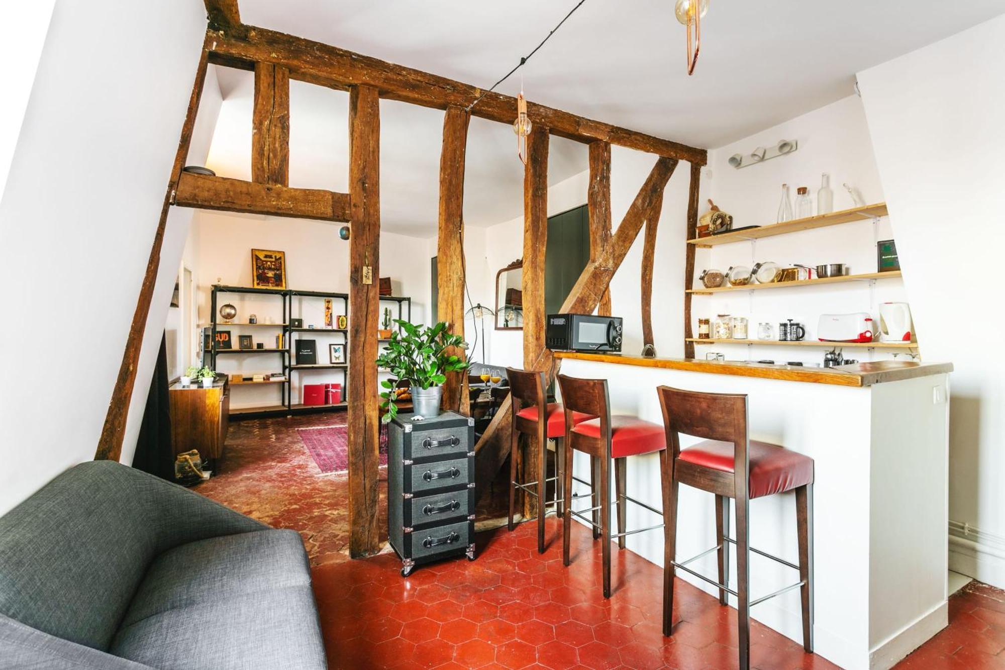 Central Paris 1Br Cozy Apartman Kültér fotó