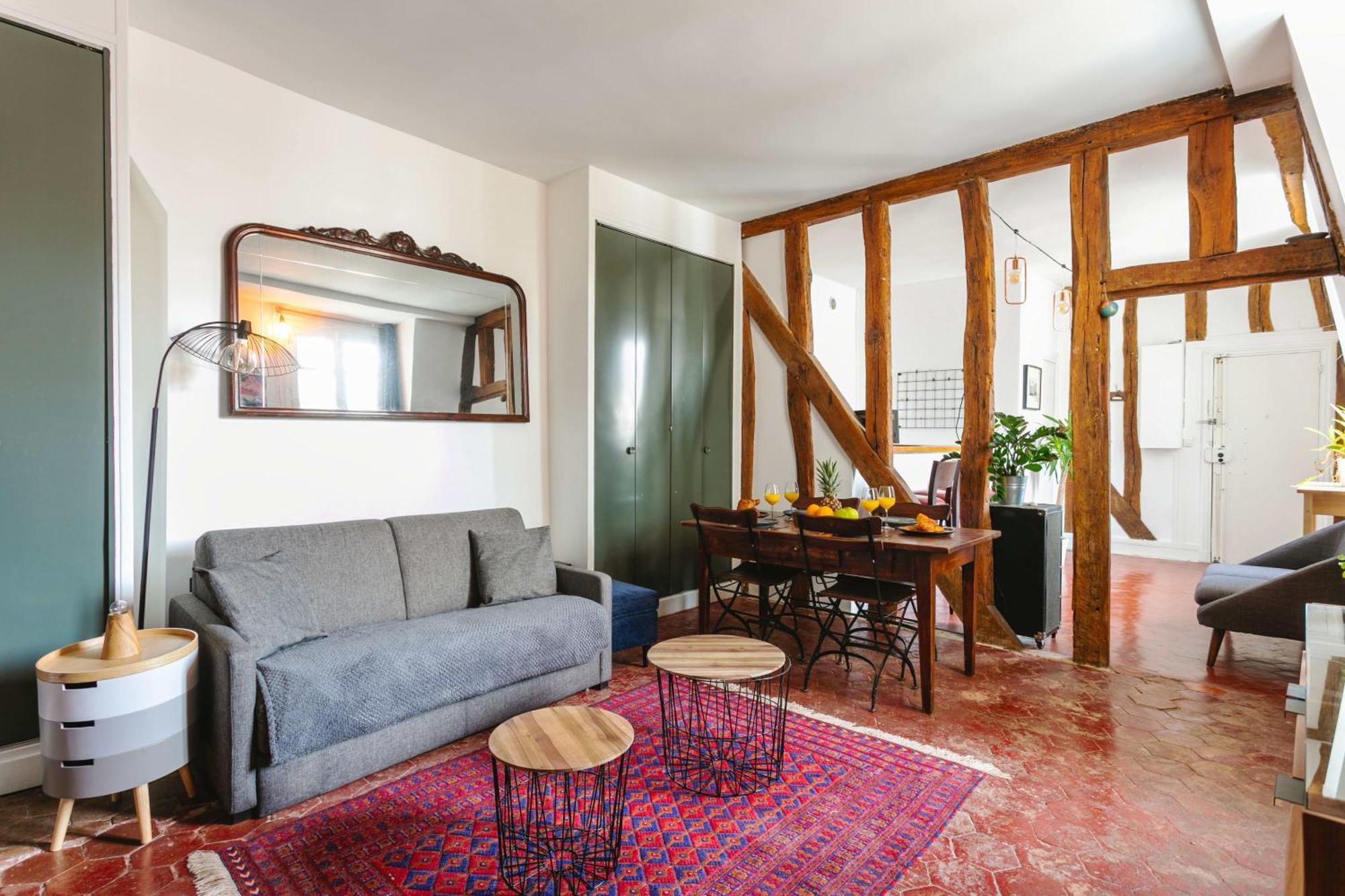 Central Paris 1Br Cozy Apartman Kültér fotó